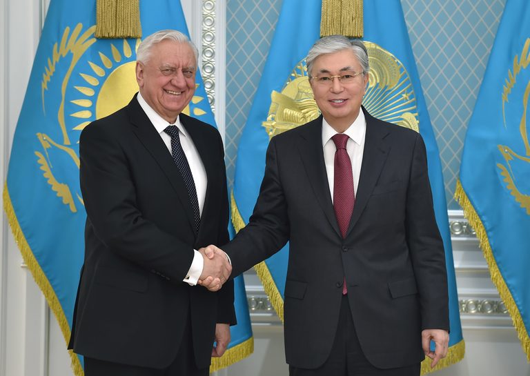 Президент Казахстана принял председателя Коллегии Евразийской экономической комиссии Михаила Мясниковича