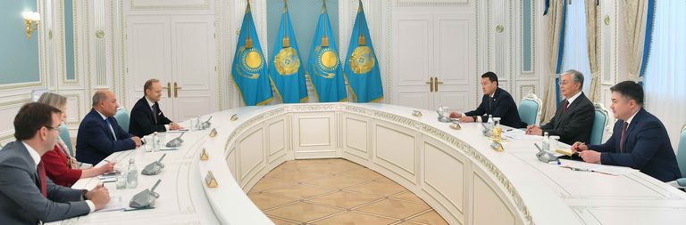 Глава государства принял президента Европейского банка реконструкции и развития Суму Чакрабарти