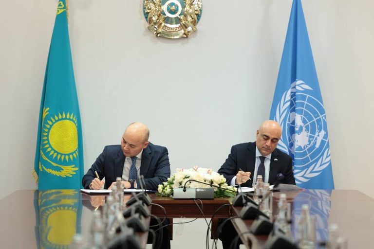Миннацэкономики и ПРООН подписали соглашение о финансировании Страновой программы ПРООН на 2021-2025гг.