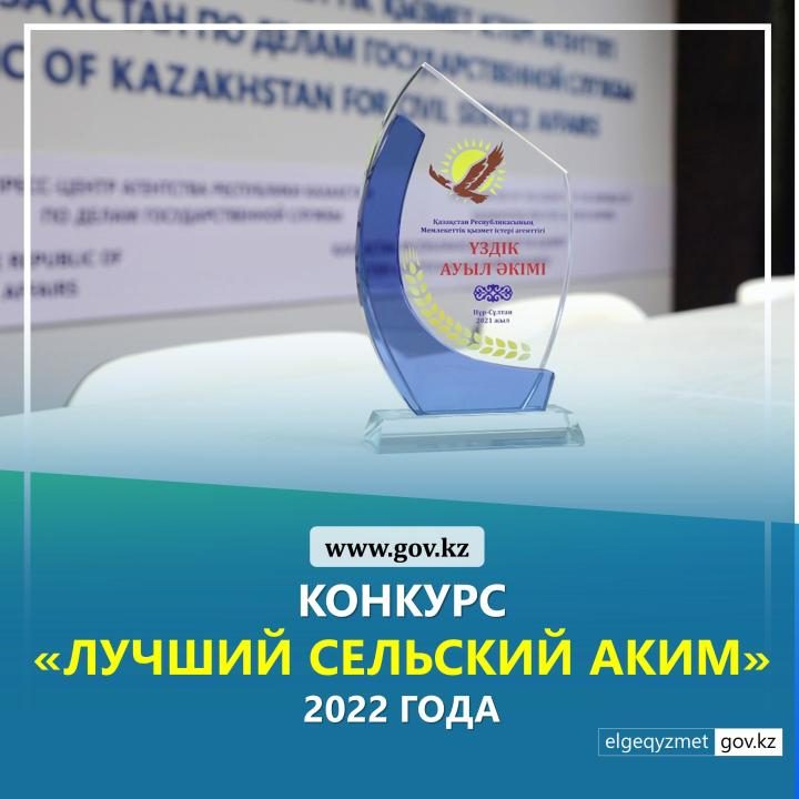 Объявлен конкурс на Лучшего сельского акима