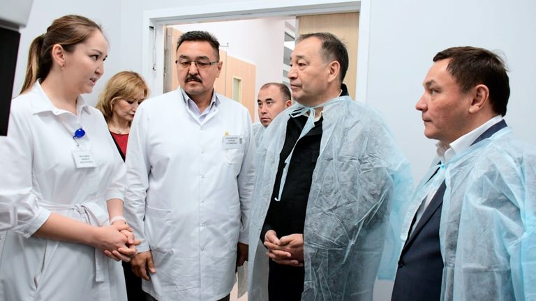 Вице-Премьер ознакомился с деятельностью объектов здравоохранения в Акмолинской области