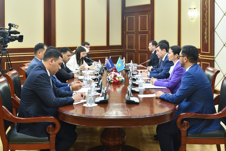 Ерлан Кошанов встретился с молодыми парламентариями ТюркПА