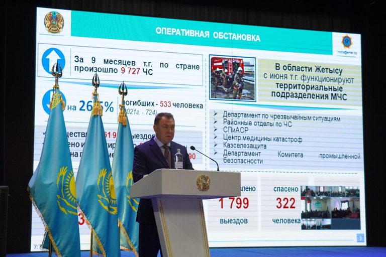До 2025 года предусмотрено строительство 4-х пожарных депо в области Жетісу