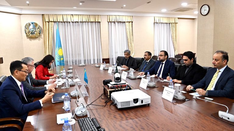 Пакистан заинтересован сотрудничать с Казахстаном в нефтегазовой сфере