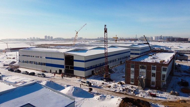 В Астане строят станцию питьевой воды и газовые тепловые станции