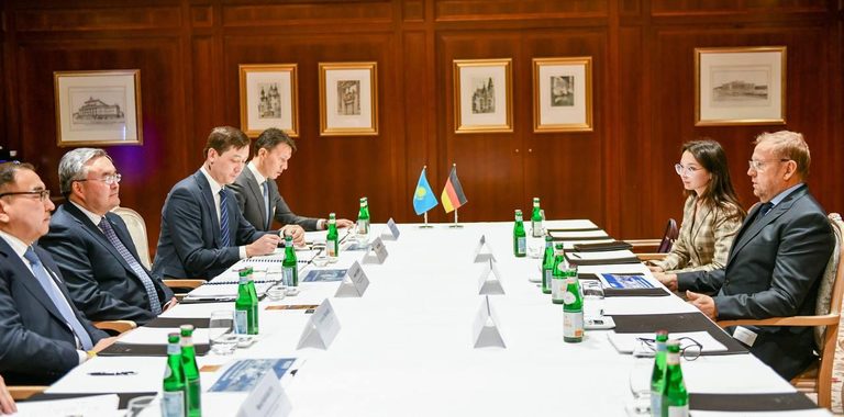 Казахстан и Германия намерены наращивать экономическое сотрудничество