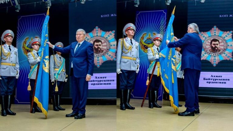 Орденом имени Ахмета Байтурсынова наградили Алматинскую академию МВД