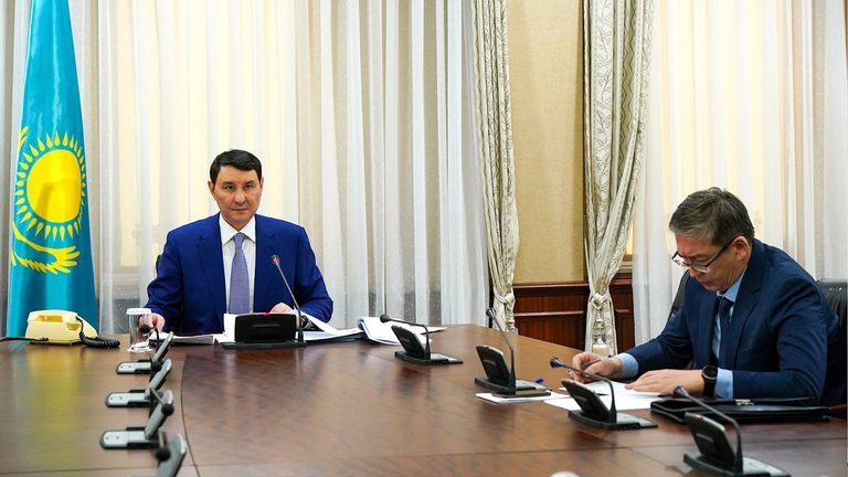 Ерулан Жамаубаев провел заседание Совета директоров АО «Фонд развития предпринимательства «Даму»