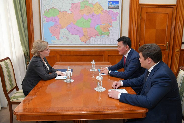 Государственный советник встретился с министром культуры России Ольгой Любимовой